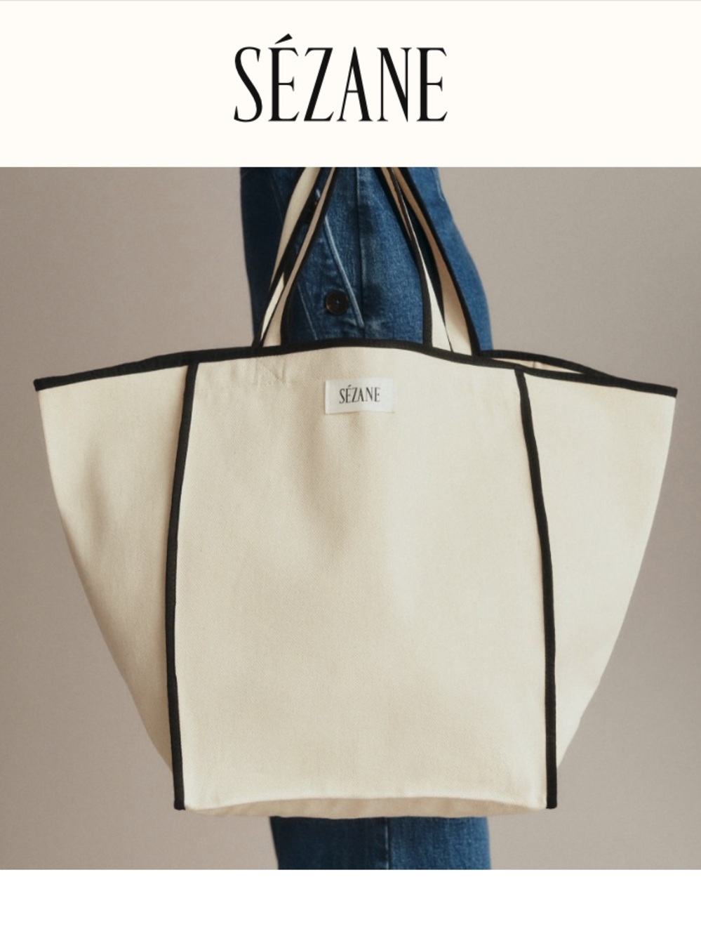 SEZANE fall tote